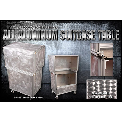 All Aluminum Suit Case Table: 