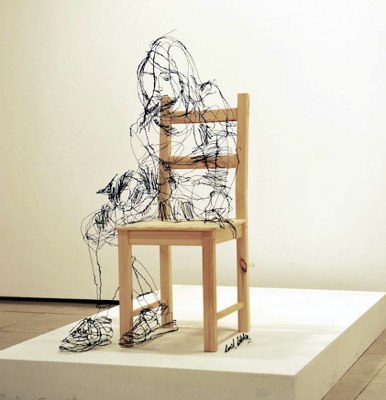 D E C E P T O L O G Y_ 3 scribbled wire illusions by David Oliviera.jpg